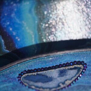 SIGNED Original KENT STENSON Purse - GEODE